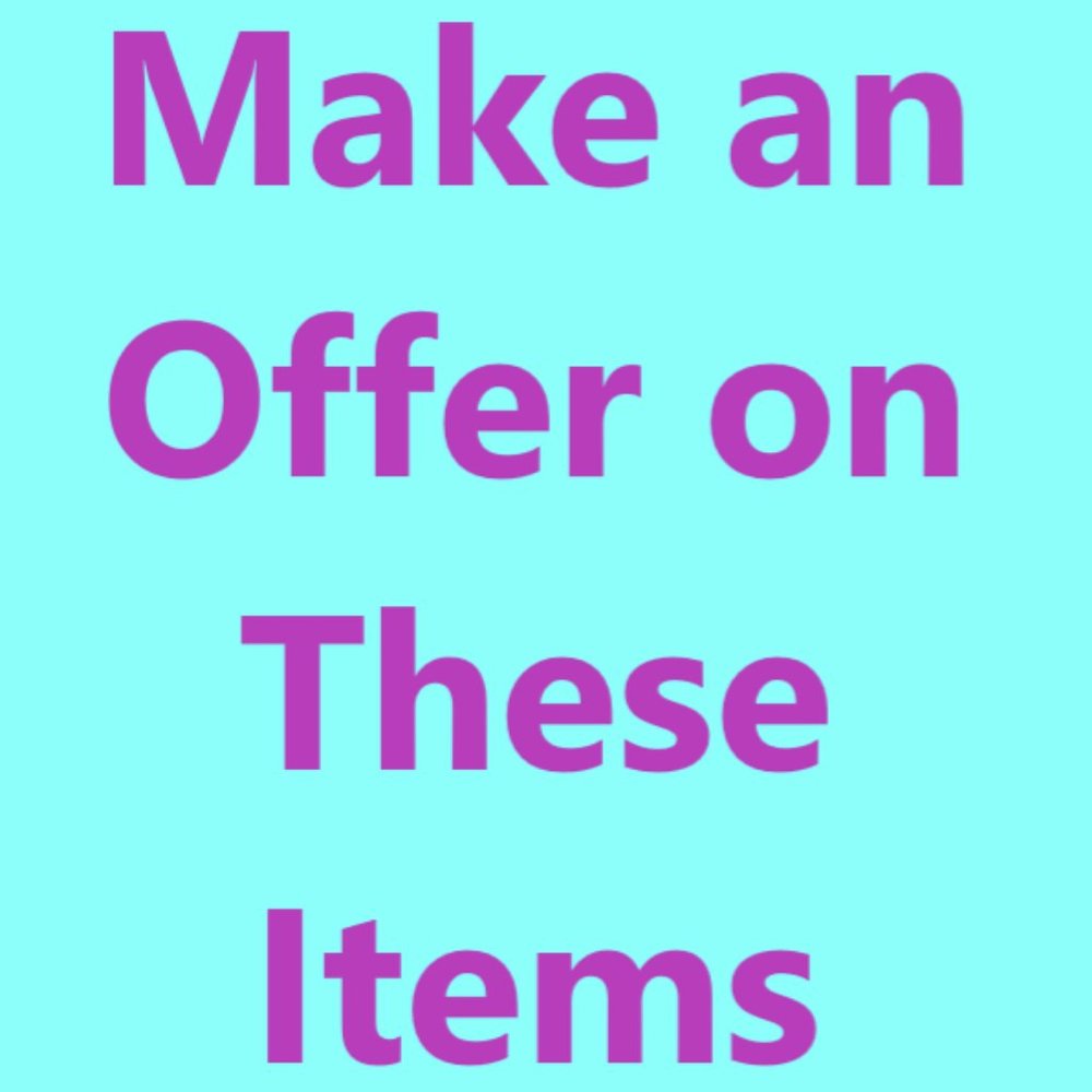 Items Must Go!